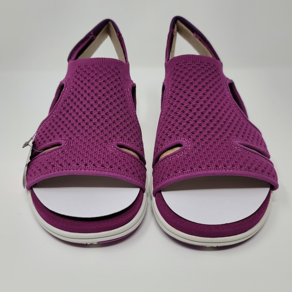 Ryka Women's Stretch Knit Sport Slingback Sandals Micha Magenta Sz 7.5W - Picture 2 of 9